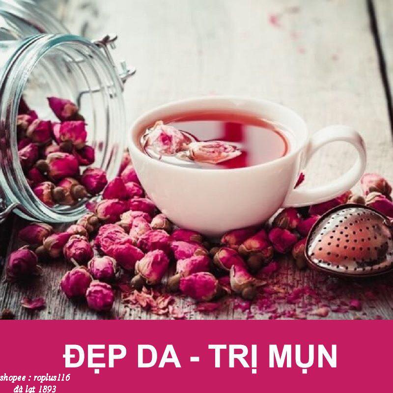 Trà hoa hồng nụ sấy khô Đà Lạt 1893 cao cấp | BigBuy360 - bigbuy360.vn