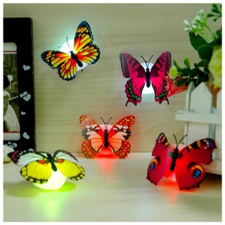 Combo 10 Đèn Led Bướm Phát Quang Trang Trí