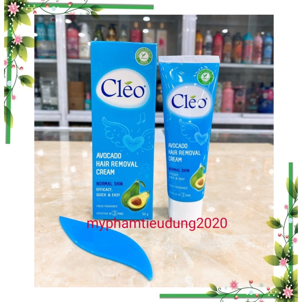 (50g) KEM BƠ TẨY LÔNG VÀ GEL MÁT DA CLEO CHO DA THƯỜNG VÀ DA NHẠY CẢM CHÍNH HÃNG CTY | BigBuy360 - bigbuy360.vn