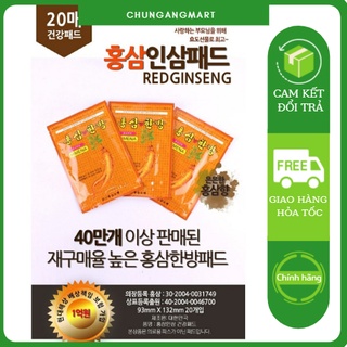 Cao dán hồng sâm hàn quốc hinema giảm nhức mỏi
