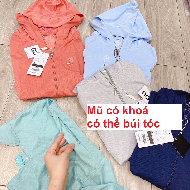 Áo Chống Nắng Nữ Ngắn GU Mã K0009 - Lami Boutique