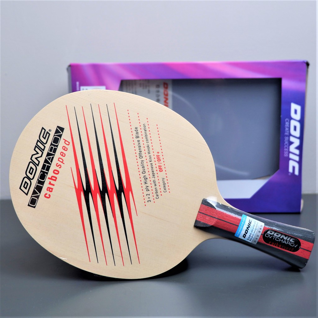 Cốt Vợt Bóng Bàn Donic Ovtcharov Carbo Speed Chính Hãng - Made In Germany - 3 Gỗ 2 Carbon