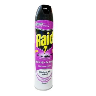 Bình Xịt Côn Trùng Raid 600ml