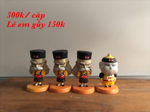 Mô hình Dragon Ball - figure đế cam chibi 2nd nobox như hình