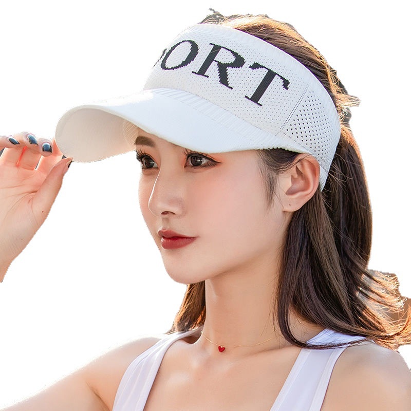 Mũ Che Nắng Nửa Đầu Thoáng Khí Chống Tia UV Có Thể Gấp Gọn Thích Hợp Cho Hoạt Động Ngoài Trời