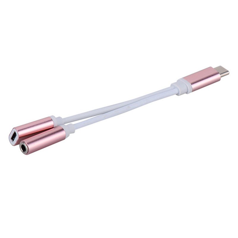 Jack cắm chuyển đổi tai nghe TypeC 2in1,Lightning,vừa sạc vừa nghe 2 trong 1