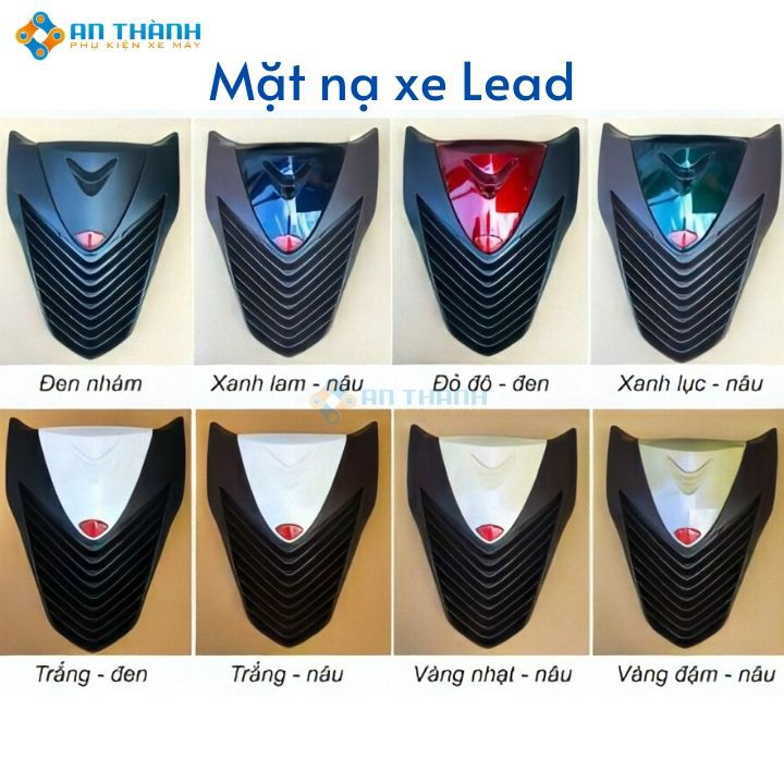 Mặt nạ xe Lead kiểu SH Ý 2017-2019 đủ màu theo xe.