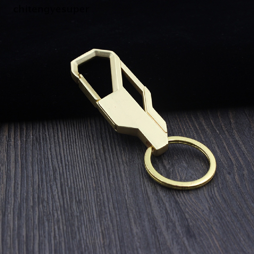 Chitengyesuper NEW Mens Creative Alloy Metal Keyfob Gift Car Keyring Keychain Key Chain Ring CGS