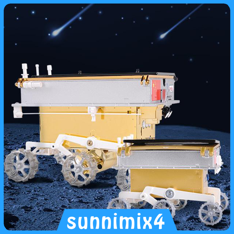[H₂Sports&Fitness]1/16 Lunar Rover 3D Metal Model Hobby Science Kit Collectible Decorations