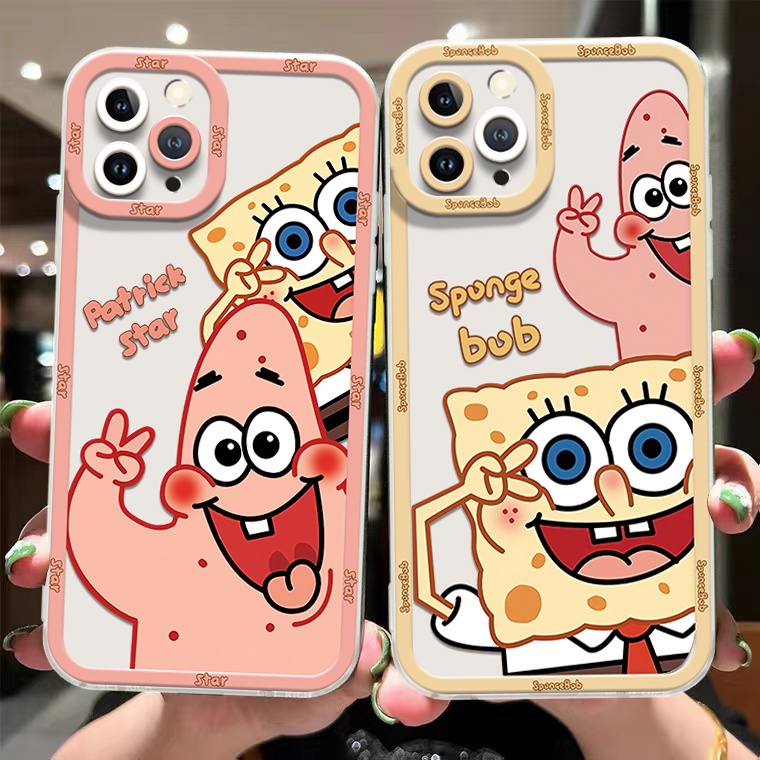 Ốp Điện Thoại Silicon TPU Mềm Trong Suốt In Họa Tiết Dễ Thương Cho IPhone 13 12 Pro Max 11 XS XR X 8 7 6S Plus