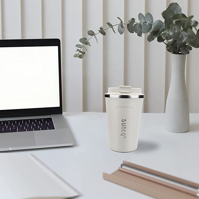 Bình nước giữ nhiệt Ly giữ nhiệt Coffeeholic inox 304, chống tràn, ly uống cafe đựng nước, lạnh, nóng bảo vệ môi trường bình nước giữ nhiệt