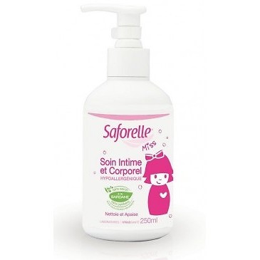 Saforelle Miss Dung Dịch Vệ Sinh Cho Bé Gái Từ 4 Đến Dậy Thì (100ml)