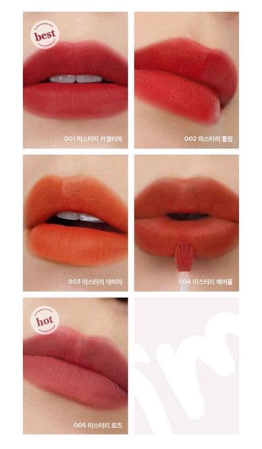 [Set 5 cây] Son Tint Lì Lâu Trôi I'M MEME mystery satin tint | BigBuy360 - bigbuy360.vn