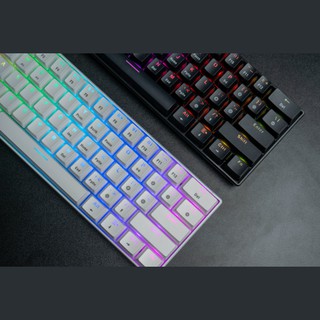 NHỎ GỌN - Bàn Phím Cơ Chơi Game Nhỏ Gọn EDRA EK361W - Bàn phím cơ 60%, 61 phím USB Type C - LED RGB - EDRAshop
