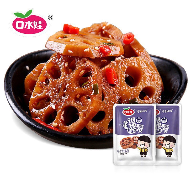 Rong biển tươi chua cay - Củ sen chua cay (Đặc sản nội địa)