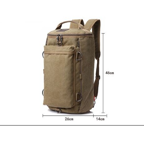 Balo Nam vải Canvas  cao cấp 2020