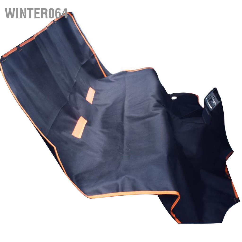 tấm lót xe hơi Oxford Vải chống thấm nước bẩn cho chó xe ô tô Ghế sau đi du lịch Winter064
