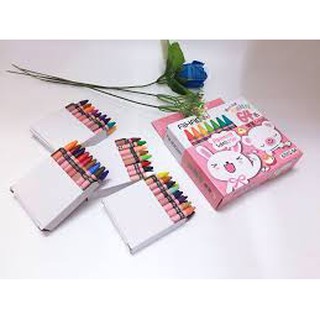 HỘP BÚT SÁP MÀU 64 CÂY CHO BÉ YÊU