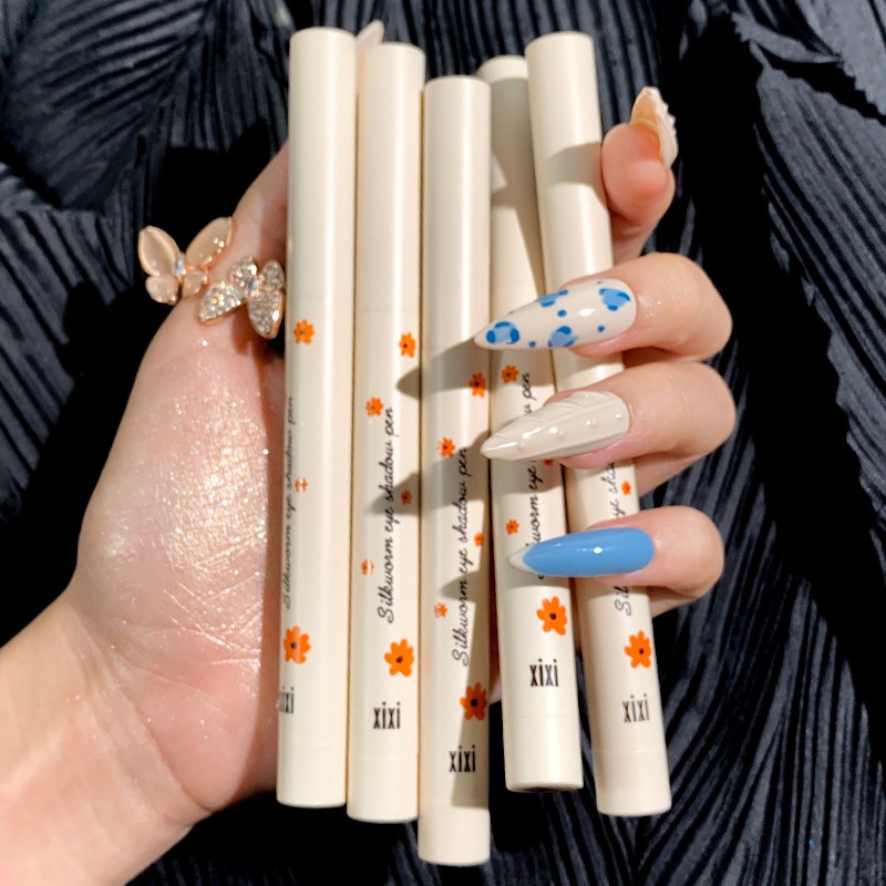 Phấn Mắt XIXI Dạng Thỏi Có Nhũ Lấp Lánh Chống Thấm Nước NO.401