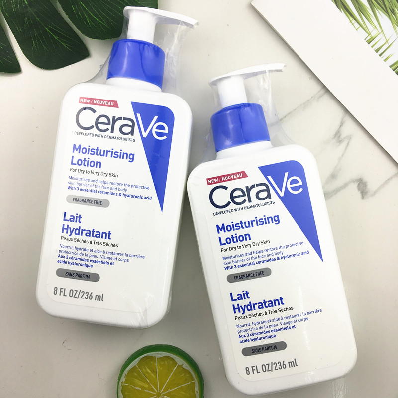 (Hàng Mới Về) Lotion Dưỡng Ẩm Phục Hồi Da Khô Nhạy Cảm 236ml Cerave C