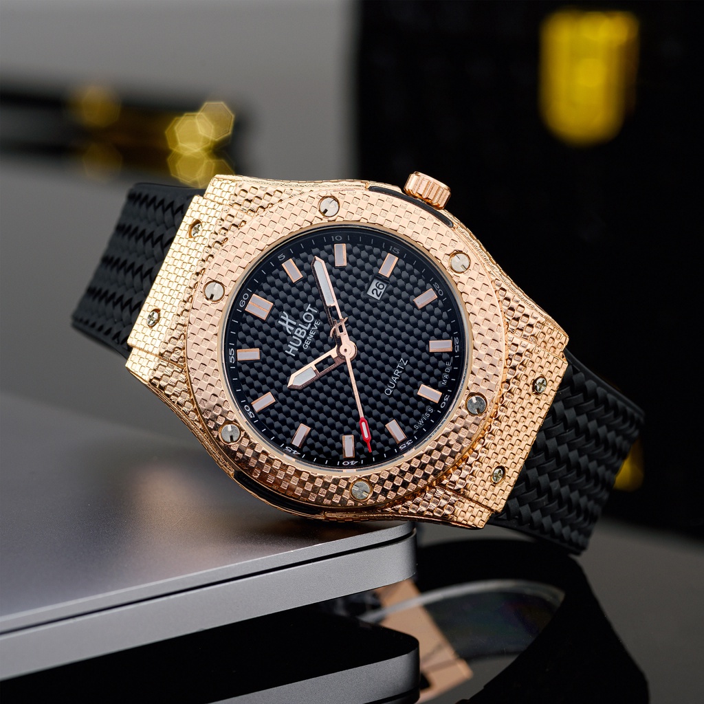 Đồng hồ nam Hublot cao cấp máy pin kèm hộp hãng bảo hành 12 tháng DH203 | BigBuy360 - bigbuy360.vn
