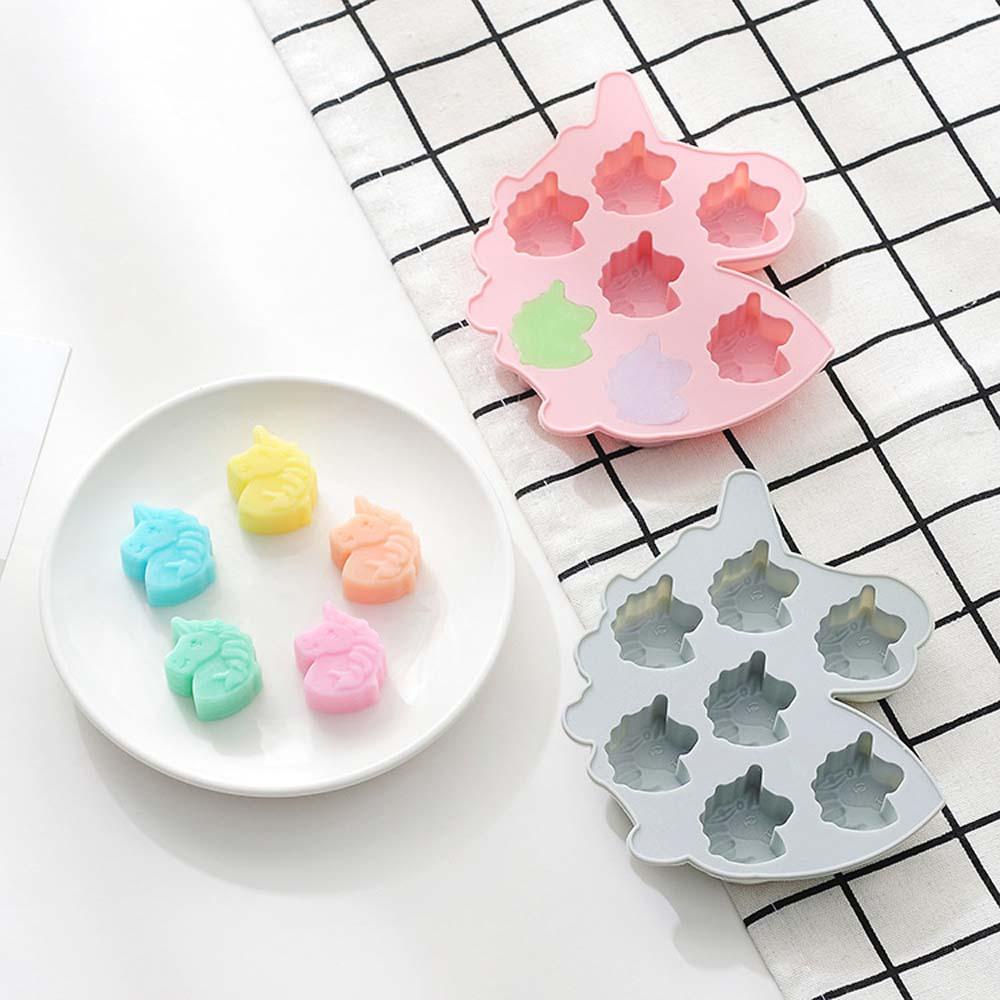 AUGUSTINA Khuôn Silicone Làm Đá / Chocolate Hình Đầu Kì Lân