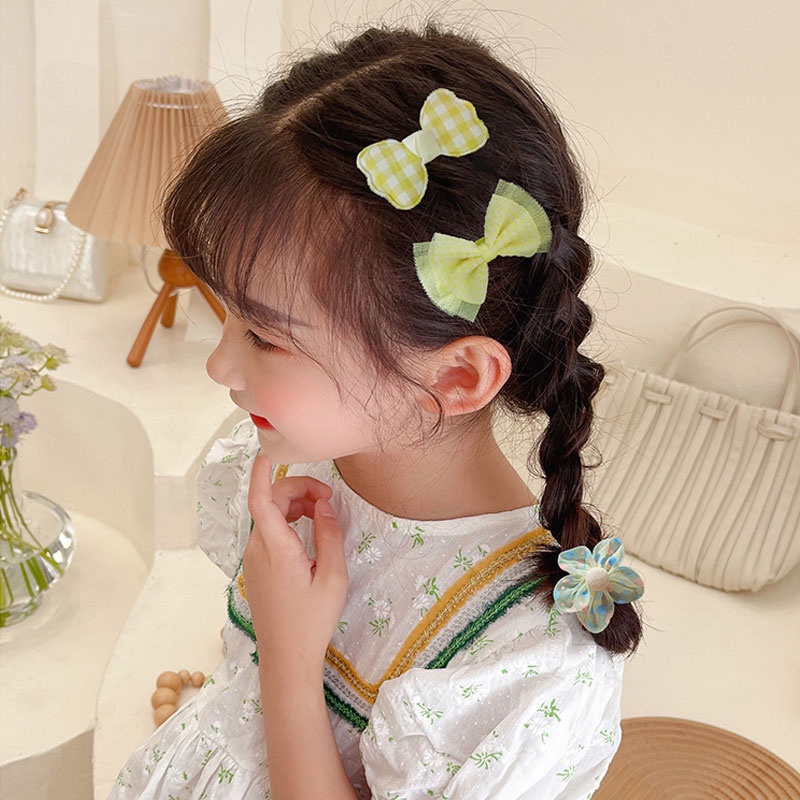 Kẹp Tóc Nơ Dễ Thương Cho Bé Gái