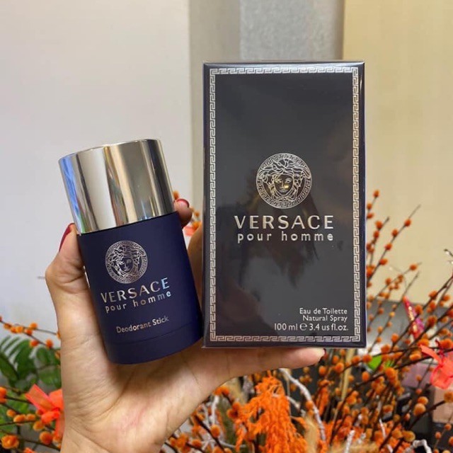 (Chuẩn Bill) Lăn Khử Mùi Nước Hoa Nam Versace Pour Homme Deodorant