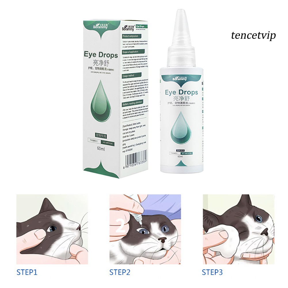 Dung dịch hỗ trợ làm sạch lông thú cưng 60ml chất lượng cao