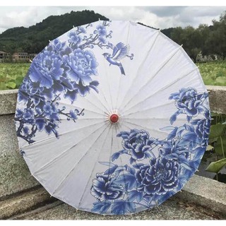 !! (Có sẵn) Ô dù họa tiết cổ trang [Cổ Trang]