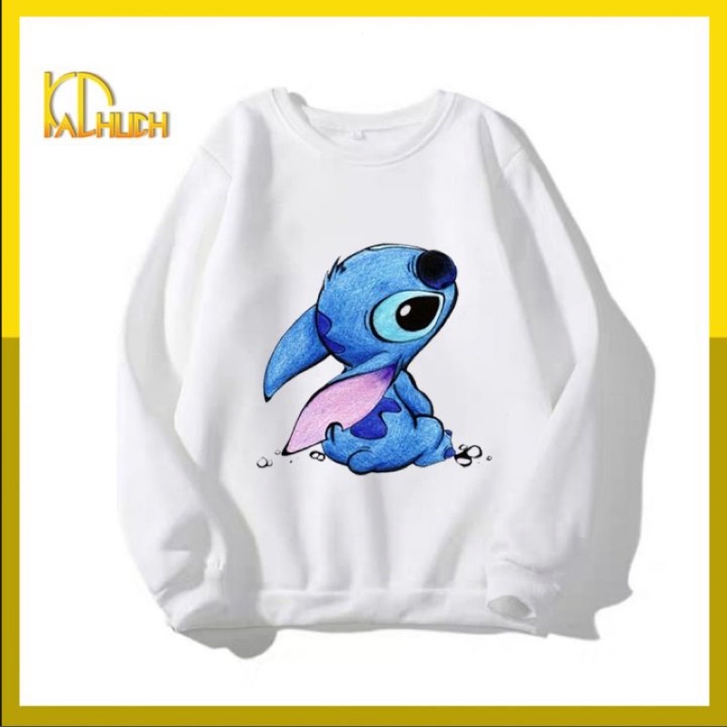 ÁO SWEATER NỮ IN STITCH DỄ THUƠNG (NHIỀU MÀU)