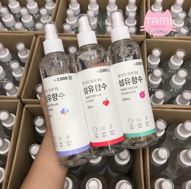 XỊT THƠM QUẦN ÁO FABRIC PERFUME (T7,8/2022)