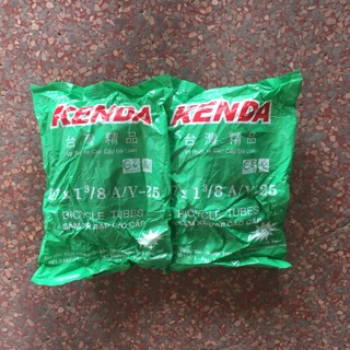 Săm ( ruột ) xe đạp kenda cao cấp 27x1.3/8 van av ( van xe máy)