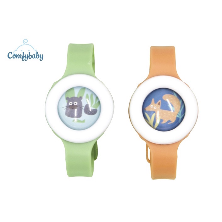 Đồng hồ chống muỗi cho bé hương tinh dầu tự nhiên Comfybaby KUB-421-CM1
