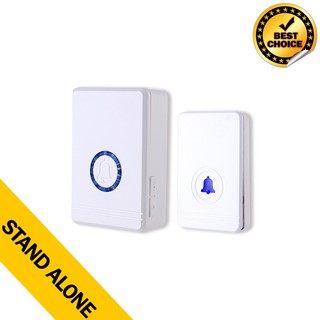 [Chính Hãng] Chuông Cửa Không Dây Có Nút Chống Nước Pin Xài 6-10 Năm (Hoạt Động Độc Lập) Chuông Báo Khách Không Dây DB03