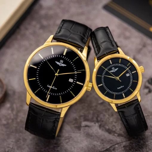 Đồng hồ nam nữ SRWATCH SG3007.4601CV và SL3007.4601CV mặt kính Sapphire chống trầy c