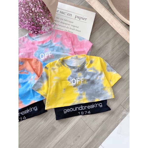 SET 2 ÁO CROPTOP LOANG MÀU