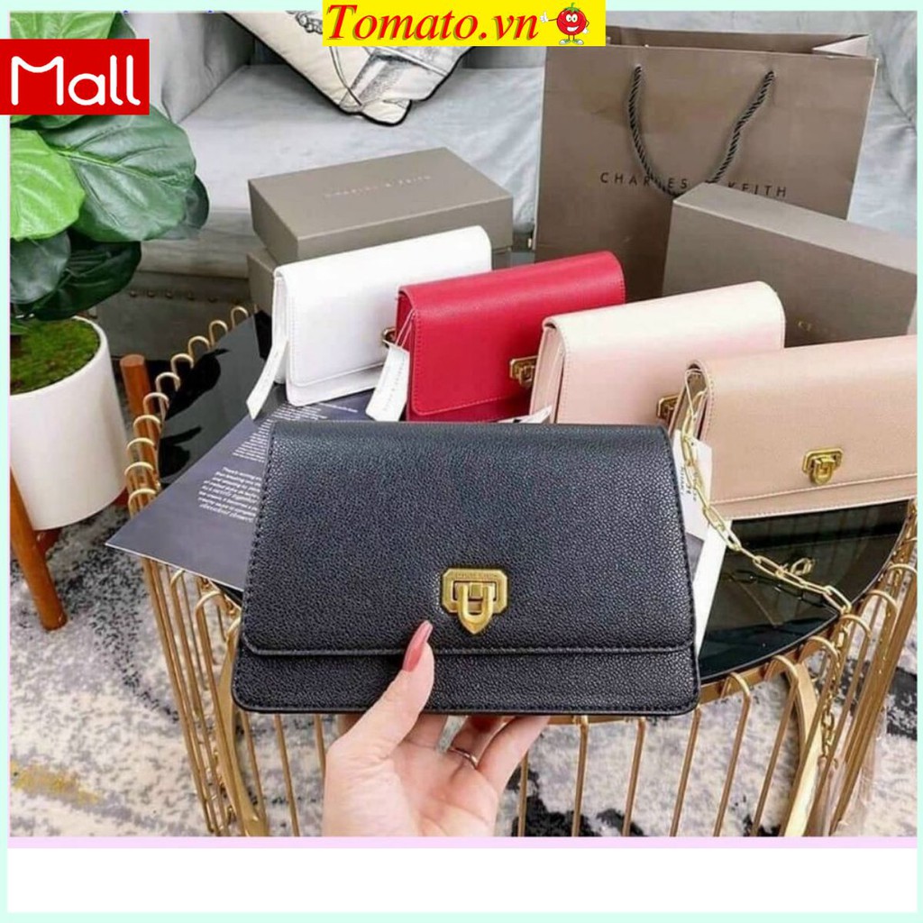 Túi đeo chéo thời trang khóa gập nhọn ( TMT KGN 8608)