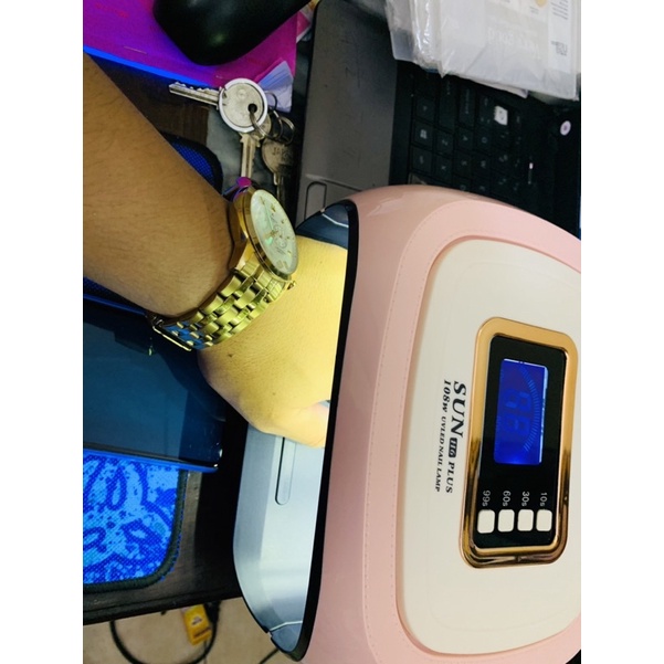 máy hơ móng h6 plus chĩnh hãng 42 bóng