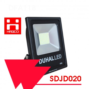 Đèn LED pha DUHAL 20W SDJD020 KDJD0201