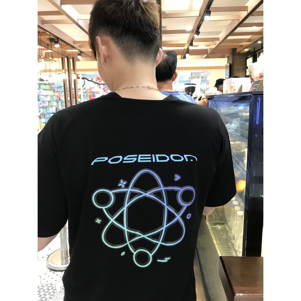 Áo Thun Tay Lỡ DNA Gradien - Poseidon.est2019