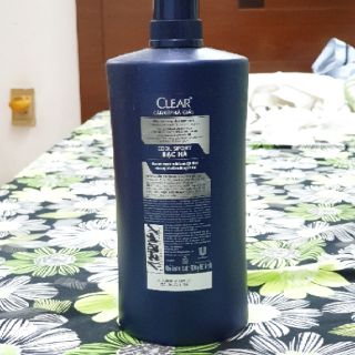 Dầu gội Clear men bạc hà 900g