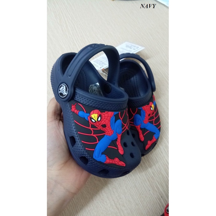 Dép sục cross classic người nhện cho trẻ em, pb48