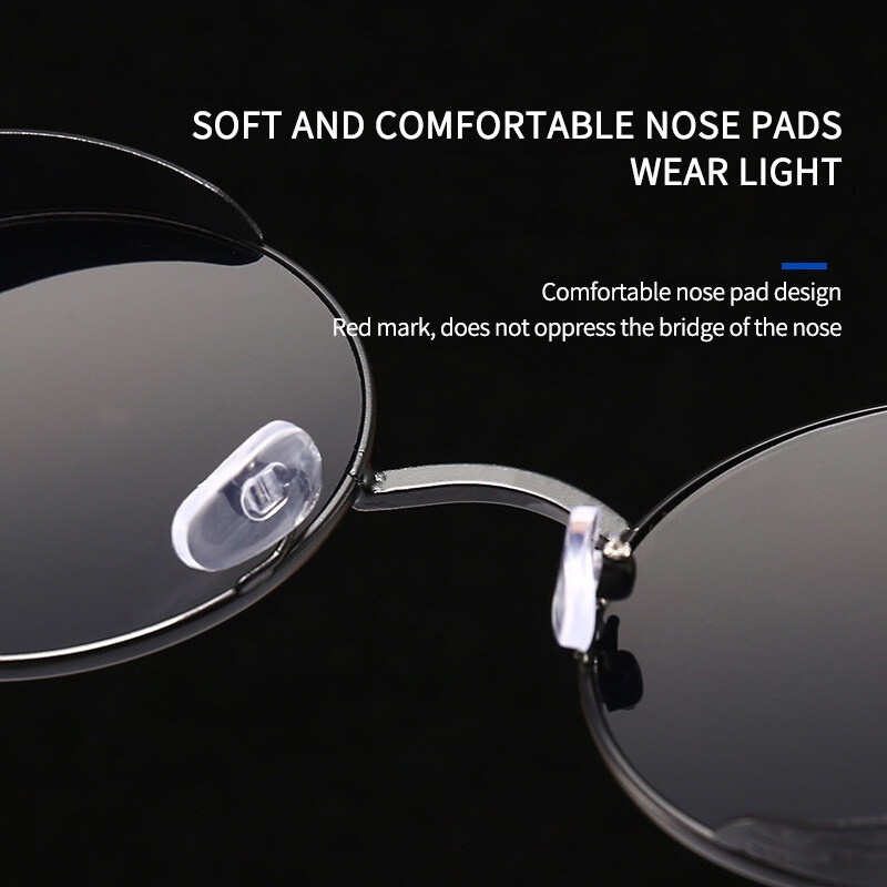 Kính Mát Gọng Tròn Kim Loại Phong Cách Gothic Punk 2022 Cho Nam Và Nữ