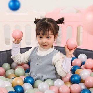 100 Quả Bóng Nhựa HoLa 5,5cm - 7,5cm Thả Bể Bơi Lều Bóng Nhà Banh Cho Bé là