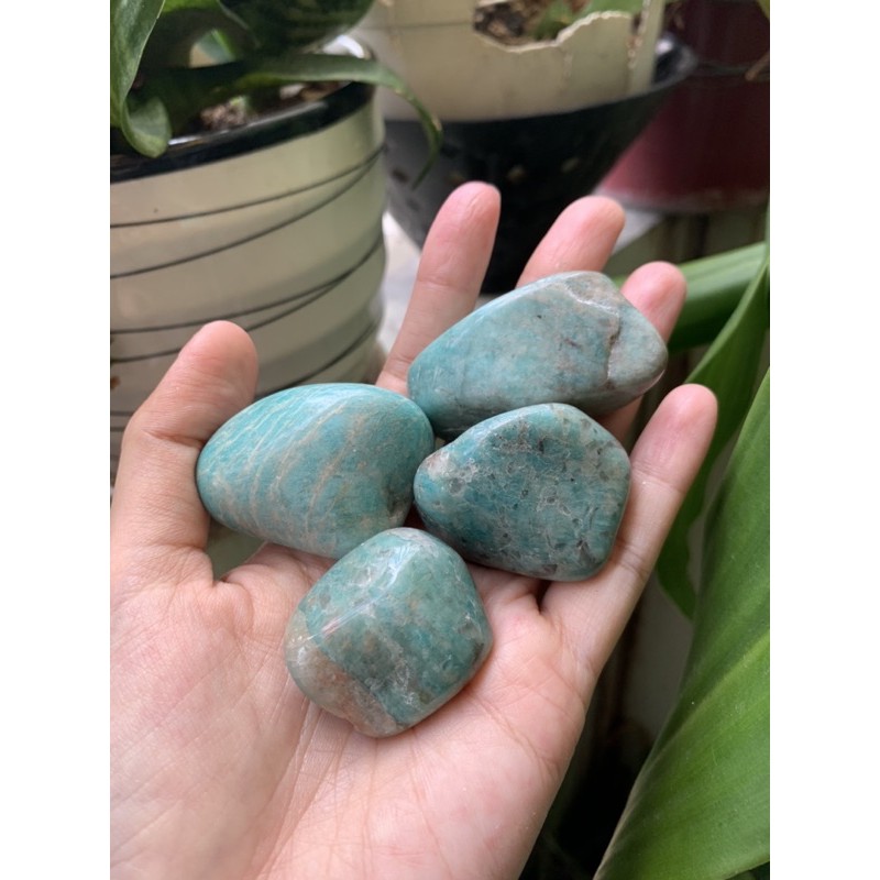 Đá viên tự nhiên sưu tầm (giá 1 viên) - Natural Tumbled Stone (Single item)