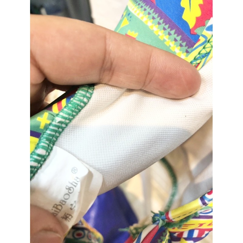 Tlý Áo bơi nữ cột dây hoạ tiết đẹp | BigBuy360 - bigbuy360.vn