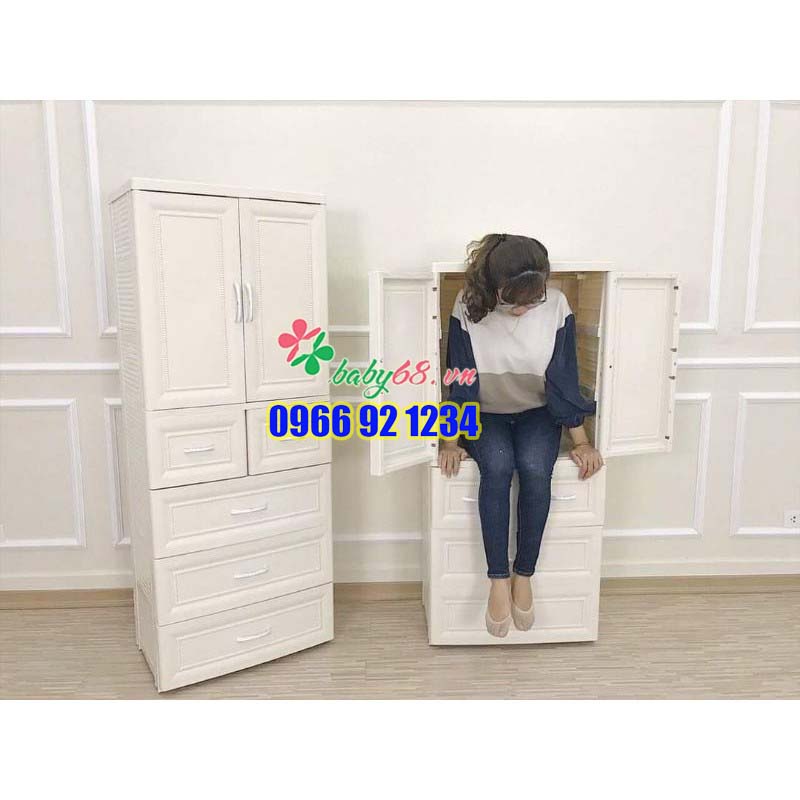 Tủ nhựa Holla 5 tầng 6 ngăn cao cấp HL-0919
