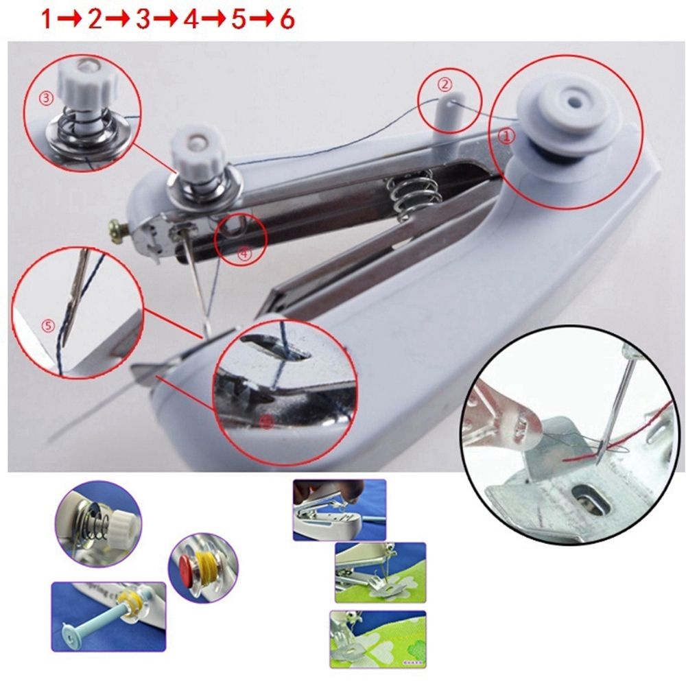 Máy may thủ công mini không sử dụng điện giao màu ngẫu nhiên