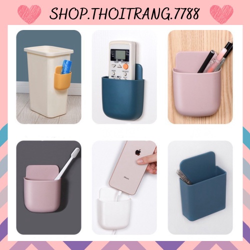 ❌BÁN SỈ❌ Giá Đựng Remote Dán Tường, Giá Đỡ Điều Khiển Từ Xa Gắn Tường Siêu Bền 88246